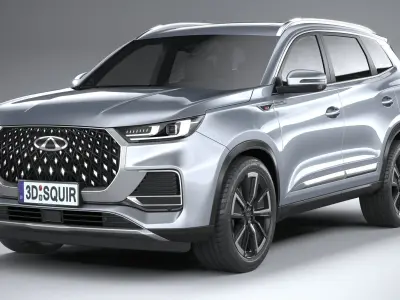 Chery Tiggo 8 Pro Max 2025 3D model