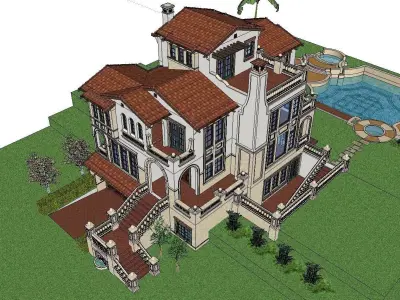 Regal-Luxury-Villa Area-016 3D model