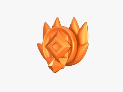 Reward Medal 3D Illustration 3D model