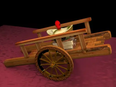 Chinese cart  3D model