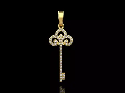 Key pendant model 951 3D print model