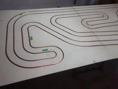 Slot track 3D model