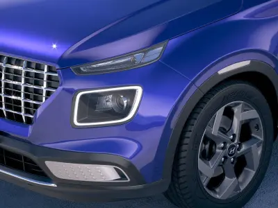 Hyundai Venue 2020 3D model