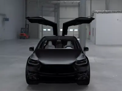 Tesla Model X 3D model