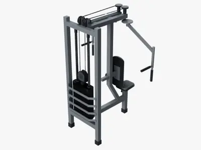  Peck Deck Low-poly 3D model