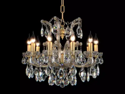 775113  Champa Osgona Chandelier 3D model