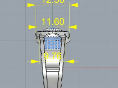 Golden Ring Men - Rolex 3D print model