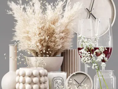 Decorative Set 094 3D model