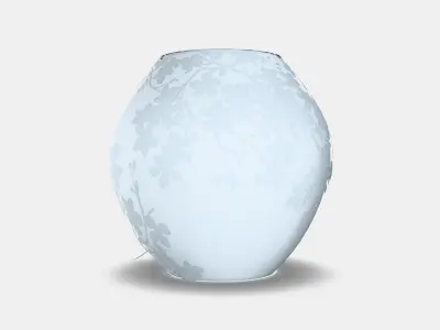 KNUBBIG Table lamp Low-poly 3D model