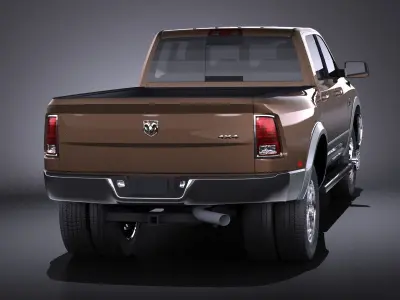 Dodge Ram Heavy Duty 2014 VRAY 3D model