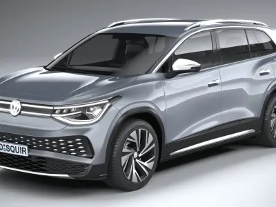 Volkswagen ID6 X 2022 3D model