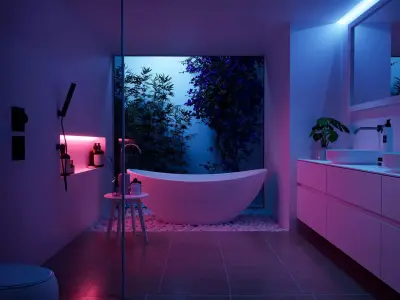 ParkwayHome CGI  Low-poly 3D model