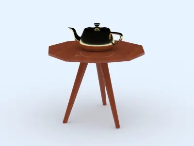 Coffee Table 3D Model Free 3D model purchase