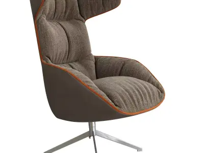 Take a Line for a Walk Armchair 3d model Low-poly 3D model