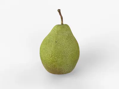 Photorealistic 3D scan of pear Low-poly 3D model