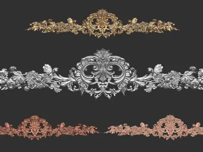 jewelry ornaments  3D print model