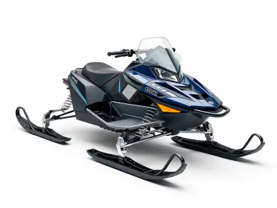 Snowmobile Model Pack for Winter Environments Low-poly 3D model
