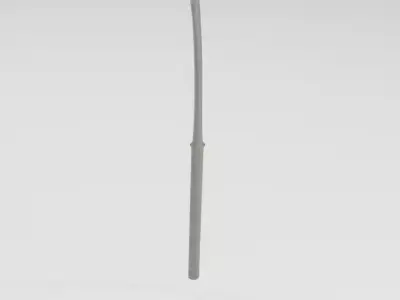 Field hockey stick READY TO WRAP 3D model