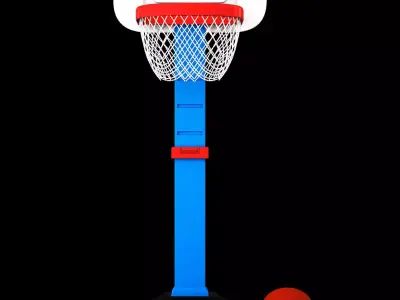  Little Tikes Easy Score Basketball Set Low-poly 3D model
