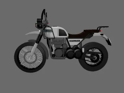 Royal Enfield Himalayan 3D model