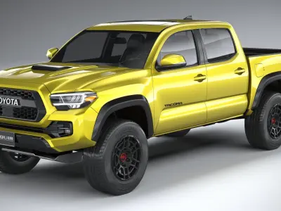 Toyota Tacoma TRD PRO 2022 3D model