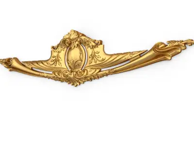 Classic decor ornament 323 3D model