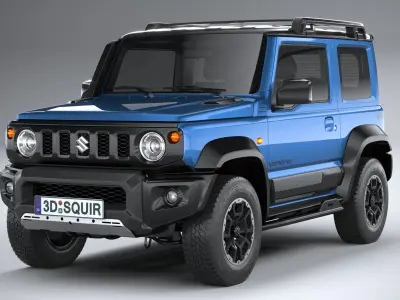 Suzuki Jimny 4expedition 2024 3D model