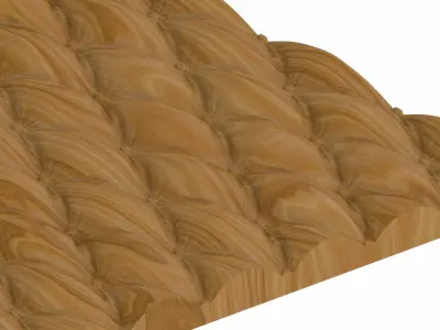 Decorative panel STL 3D model 7