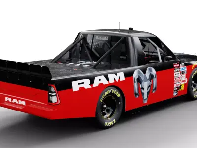 2026 NASCAR Craftsman Truck Series Ram 1500 3D model