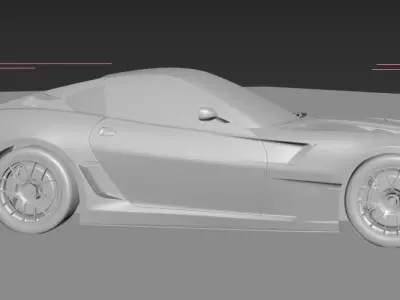 Automobile Ferrari 3D model