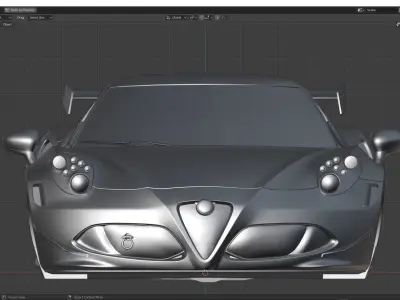 Alfa Romeo 4c 2014  3D model