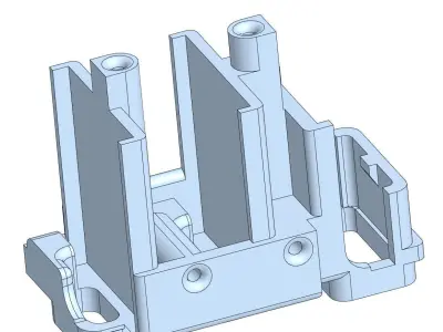Ashtray-USB charger Citroen C5 X7 3D print model 3D print model