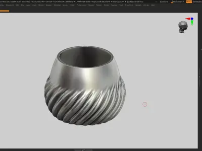 vase 3d print 324 3D print model