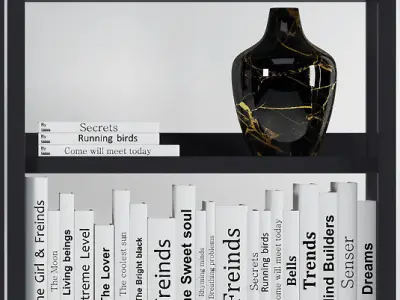 Display cabinet 3 3D model