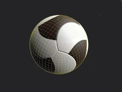 Soccer Ball  M05 Low-poly 3D model