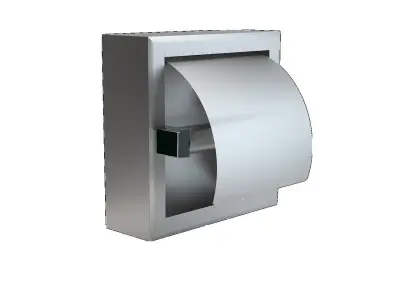 Paper Holders Top Plaster Single 3D model
