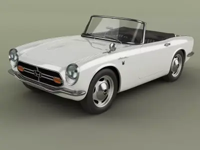 Honda S800 Roadster 3D model