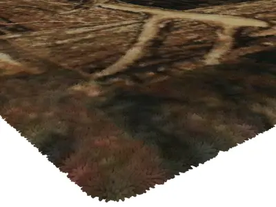 Rug Set 996 3D model