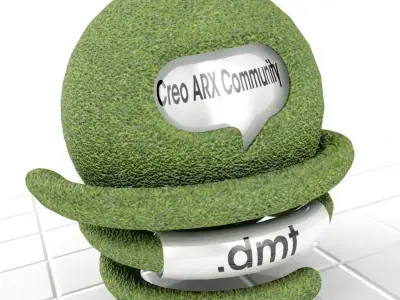 Creo Advanced rendering Extension ARX model ball Free 3D model