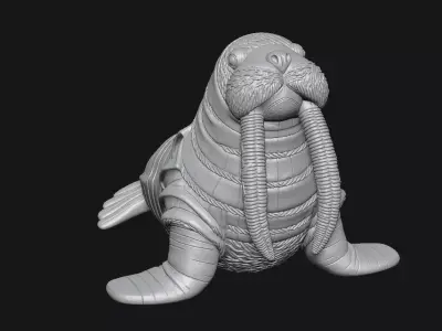 Walrus 3D print model