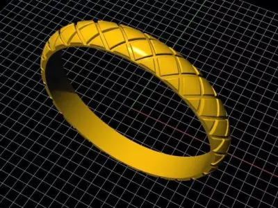 band ring 3dm file 3D print model