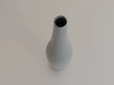 Earthenware jug 03 3D model
