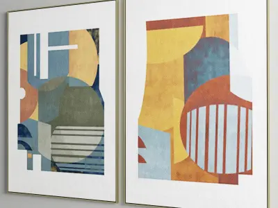 Photo Frame 177 Low-poly 3D model