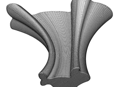 Vase Decor Squirrel Face 3D print model