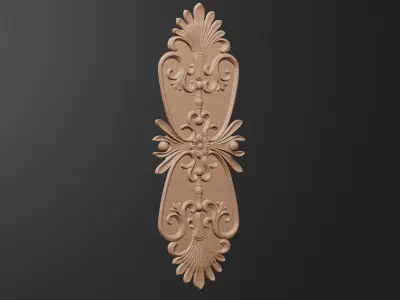 Decor for Wood carving 3D print model
