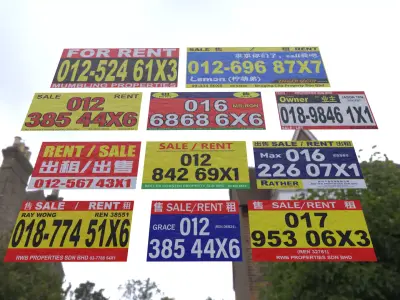 For Rent Banner CN 03 Texture