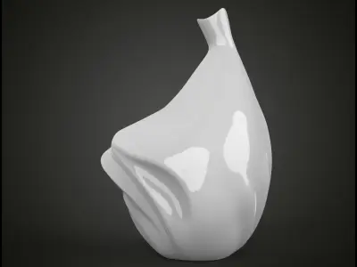 Decorative vase 3D print model order