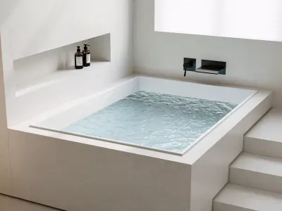 modern bathroom interior scenes 20 3D model