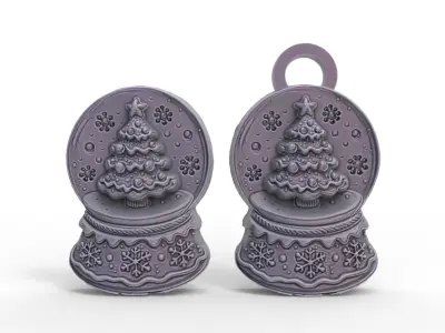 christmas decoration  3D print model