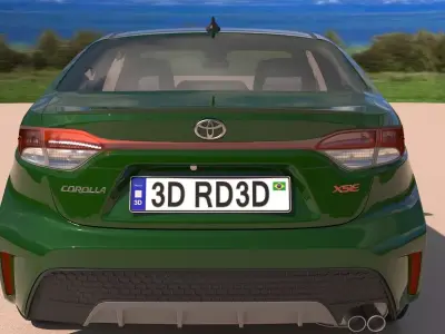 Toyota Corolla Sedan Regular 2020 3D model